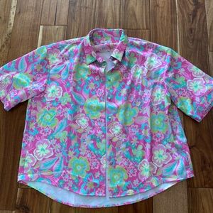 For Love & Lemons Lizzy floral coverup NWOT